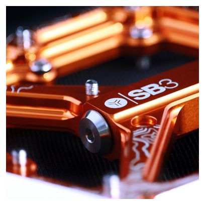 SB3 Spectrum Orange platte pedalen