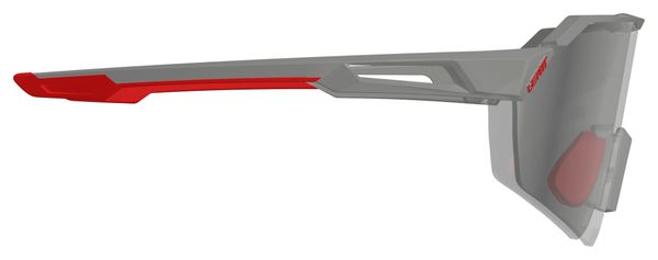 Lunettes Leatt RideViz Lite Satin Gris/Verre Iriz Silver 17 Vlt