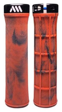 Paar All Mountain Style AMS Berm Red Camo Grips