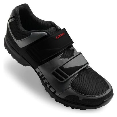 Giro Berm MTB-schoenen grijs zwart