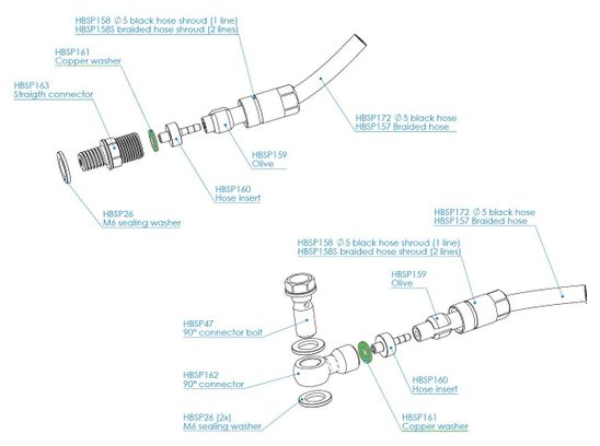 Hope Spacer 2.5mm for BSA Case