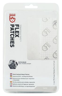 Transparente Gear Aid Reparatur- und Abdichtungsflicken 7.6cm x 12.7cm