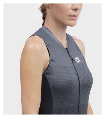 Ärmelloses Trikot für Frauen Alé Level Grau