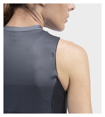 Ärmelloses Trikot für Frauen Alé Level Grau