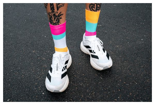 Chaussettes Incylence Running Bands Bleu/Orange