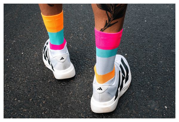 Chaussettes Incylence Running Bands Bleu/Orange