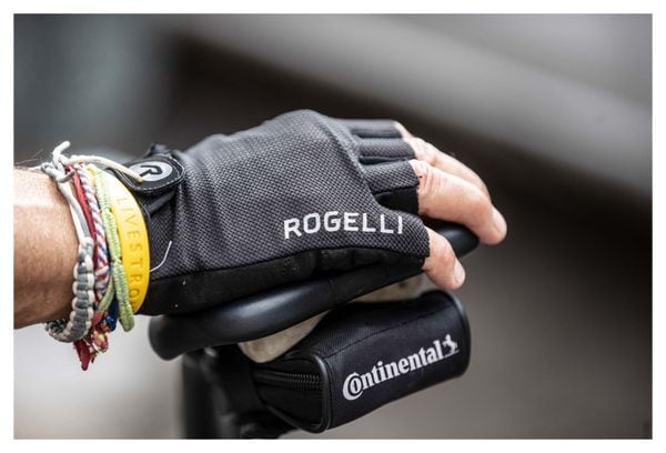 Gants Velo Rogelli Core - Homme - Noir