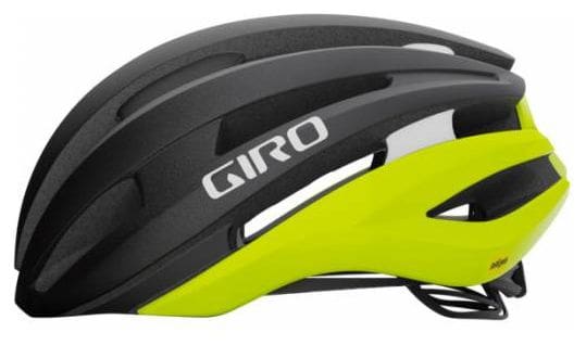 Casco da strada Giro Synthe Mips II Nero / Giallo 2021