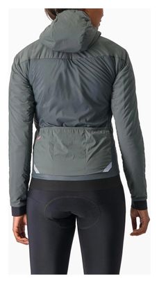 Giacca a maniche lunghe Castelli Fly Thermal Donna Grigio