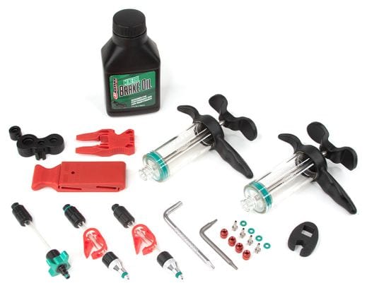 Kit De Purge Pour Freins Hydrauliques Hayes (Huile Minérale) - Complet Avec Seringues, Tubes Et Adaptateurs