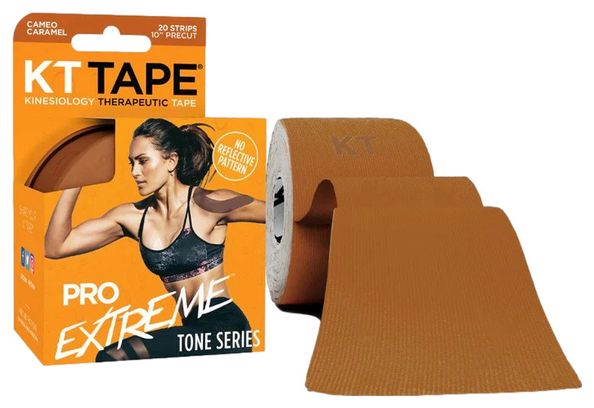 KT TAPE Pro Extreme Tape Voorgesneden (20 X 25cm) Caramel