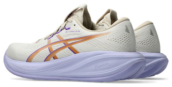 Asics Gel-Cumulus 28 Women's Running Shoes - White/Purple