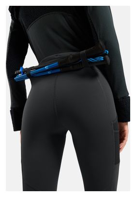 Odlo X-Alp Cargo Winter Running Tights, Black, Women's
