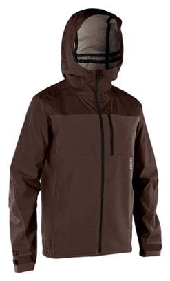 ION Shelter 3L Hybrid MTB Jacket Brown