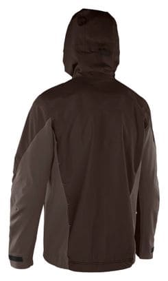 ION Shelter 3L Hybrid MTB Jacket Brown