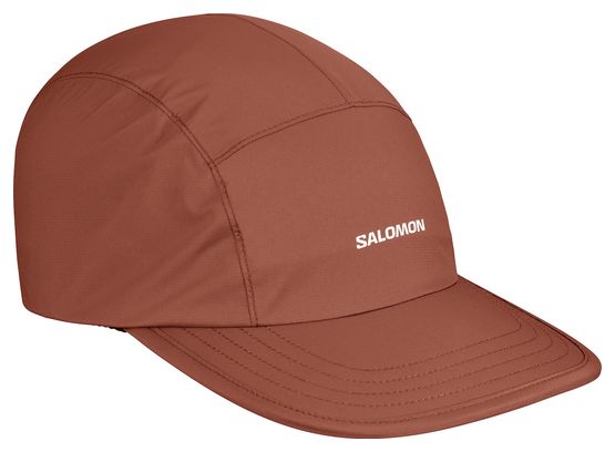 Gorra impermeable Salomon Bonatti Pro marrón