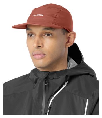 Gorra impermeable Salomon Bonatti Pro marrón