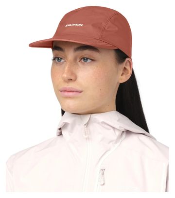 Gorra impermeable Salomon Bonatti Pro marrón