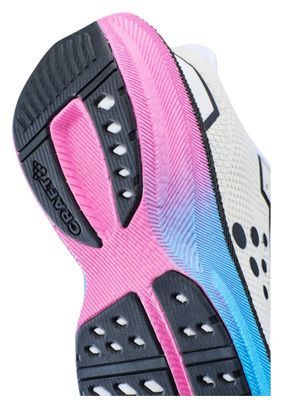 Chaussures Running Craft Endurance 3 Beige/Rose/Bleu Femme