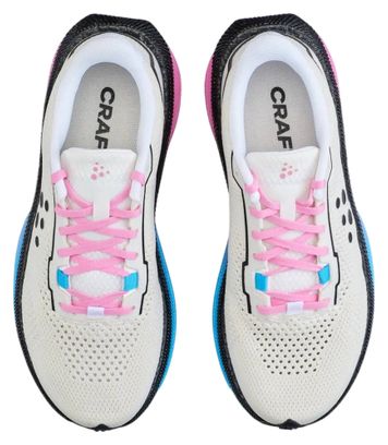 Chaussures Running Craft Endurance 3 Beige/Rose/Bleu Femme