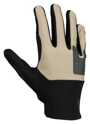 Scott Enduro Lange Handschuhe Beige/Schwarz