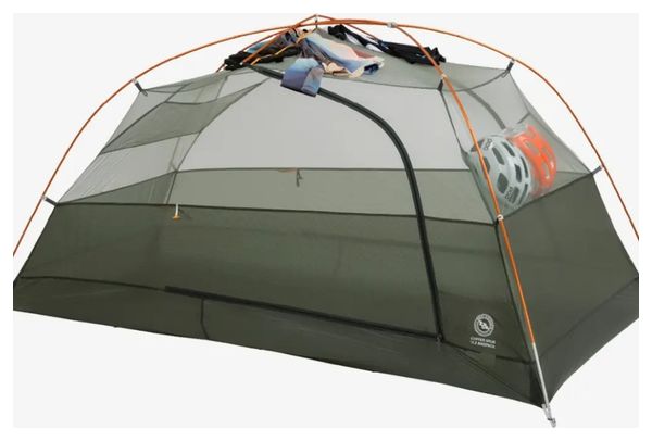 Big Agnès Copper Spur UL2 Bikepack-tent voor 2 personen, groen