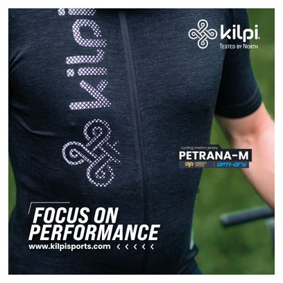 Maillot de vélo mérinos homme Kilpi PETRANA-M