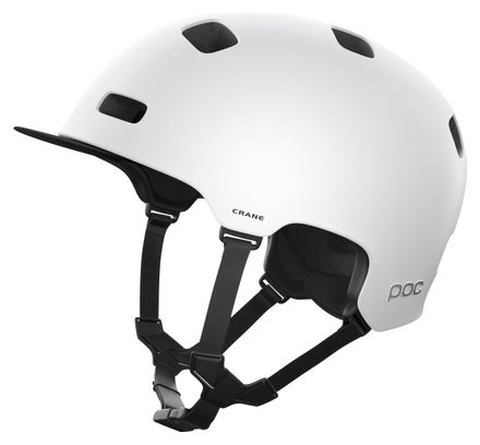 Poc Crane Mips Matte White Helmet