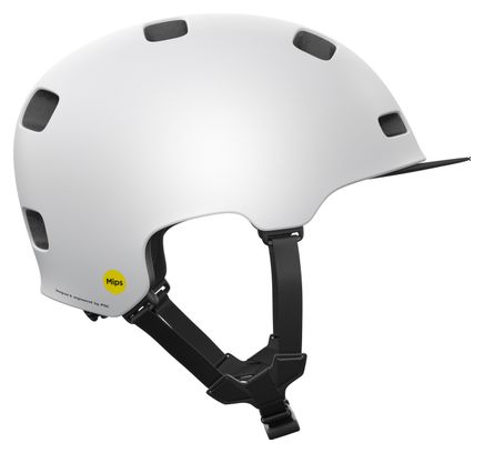 Poc Crane Mips Matte White Helmet