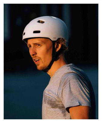 Poc Crane Mips Matte White Helmet