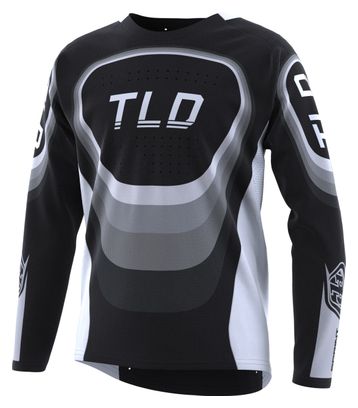 Troy Lee Designs Sprint Black/Grey Kids Long Sleeve Jersey