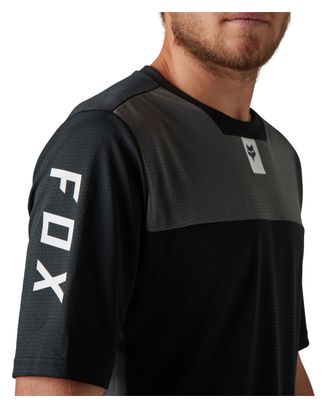 Maillot de manga corta Fox Defend Negro