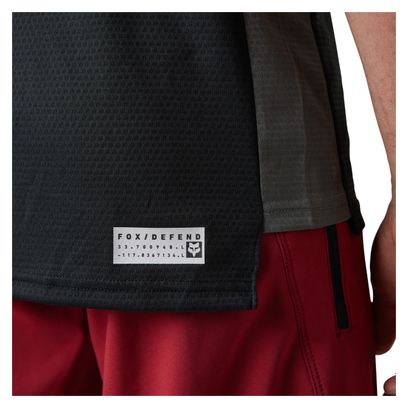 Maillot de manga corta Fox Defend Negro