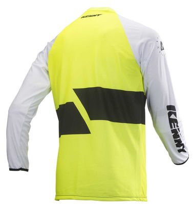Maillot Manches Longues Kenny Defiant Jaune Fluo