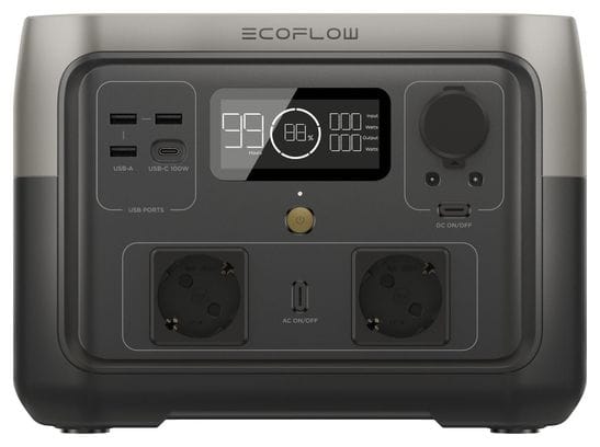 Station électrique portable EcoFlow RIVER 2 | 512 Wh