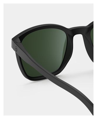 Izipizi Journey Unisex Glasses Black - Green Lenses - Polarized