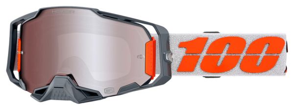 100% Armega Silver/HiPER Mirror Silver Goggles