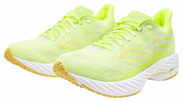Zapatillas de Running para Mujer Mizuno Wave Rider 28 Verde/Naranja