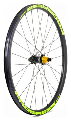 Paire de roues Progress GP:01 Nitro 29"  Jaune | Boost 15x110/12x148 mm | 6 Trous | Shimano Microspline