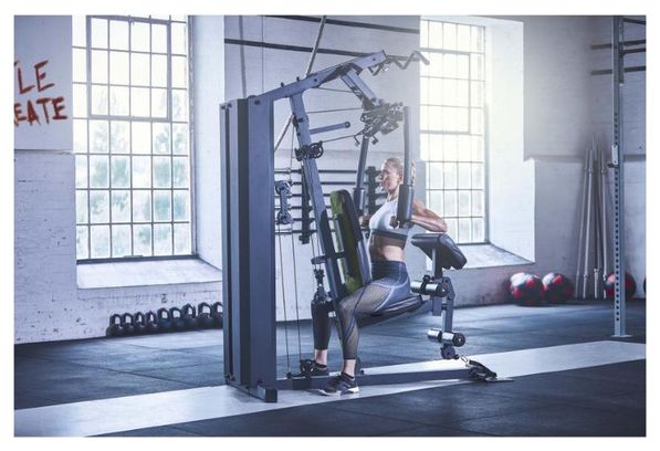 Machine Multistation - Adidas - musculation durable acier - Performance Home Gym noir