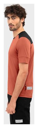 T-shirt cyclisme gravel homme Tushar Argile