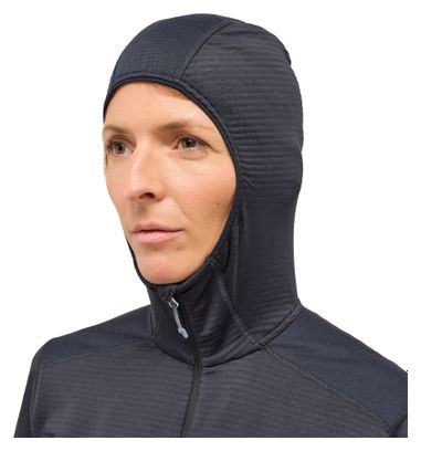 Haglöfs L.I.M Mid Multi II Kapuzenfleece Schwarz Women