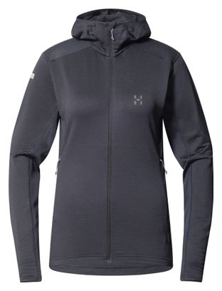 Haglöfs L.I.M Mid Multi II Kapuzenfleece Schwarz Women