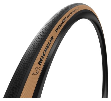 Pneu Route Michelin Power Protection Tubeless Ready Souple Magi-X Beige