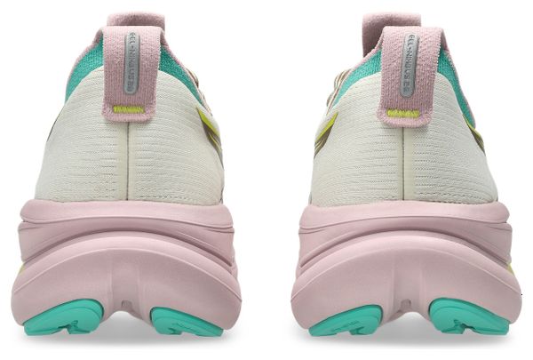 Scarpe da corsa Asics Gel-Nimbus 28 TR Beige/Rosa/Giallo Donna
