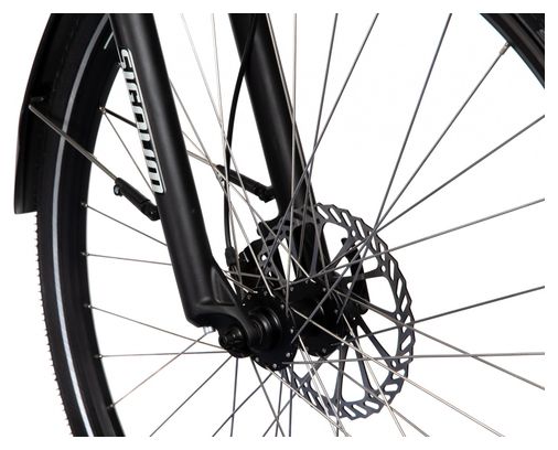 Produit Reconditionné - Vélo de Ville Électrique Bicyklet Joseph Shimano Altus 7V 417 Wh 700 mm Noir Gris 2021