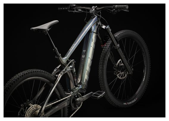 VTT Électrique Tout-Suspendu Trek Rail 7 Shimano SLX / XT 12V 625 Wh 29'' Noir / Prismatique