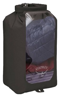 Sacco a secco Osprey con finestra 20 L Nero