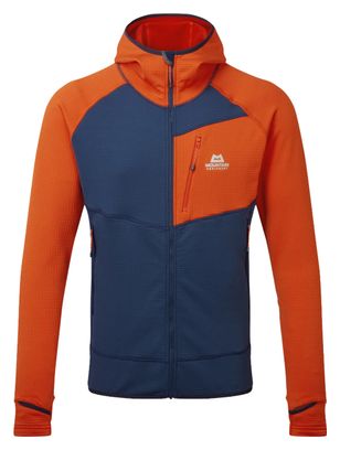 Mountain Equipment Eclipse Fleece Jacket Orange/Blue