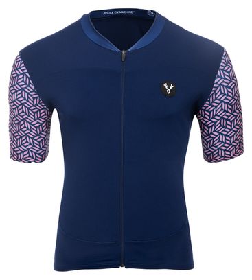 Maillot mangas cortas LeBram Aspin Slim Fit azul marino